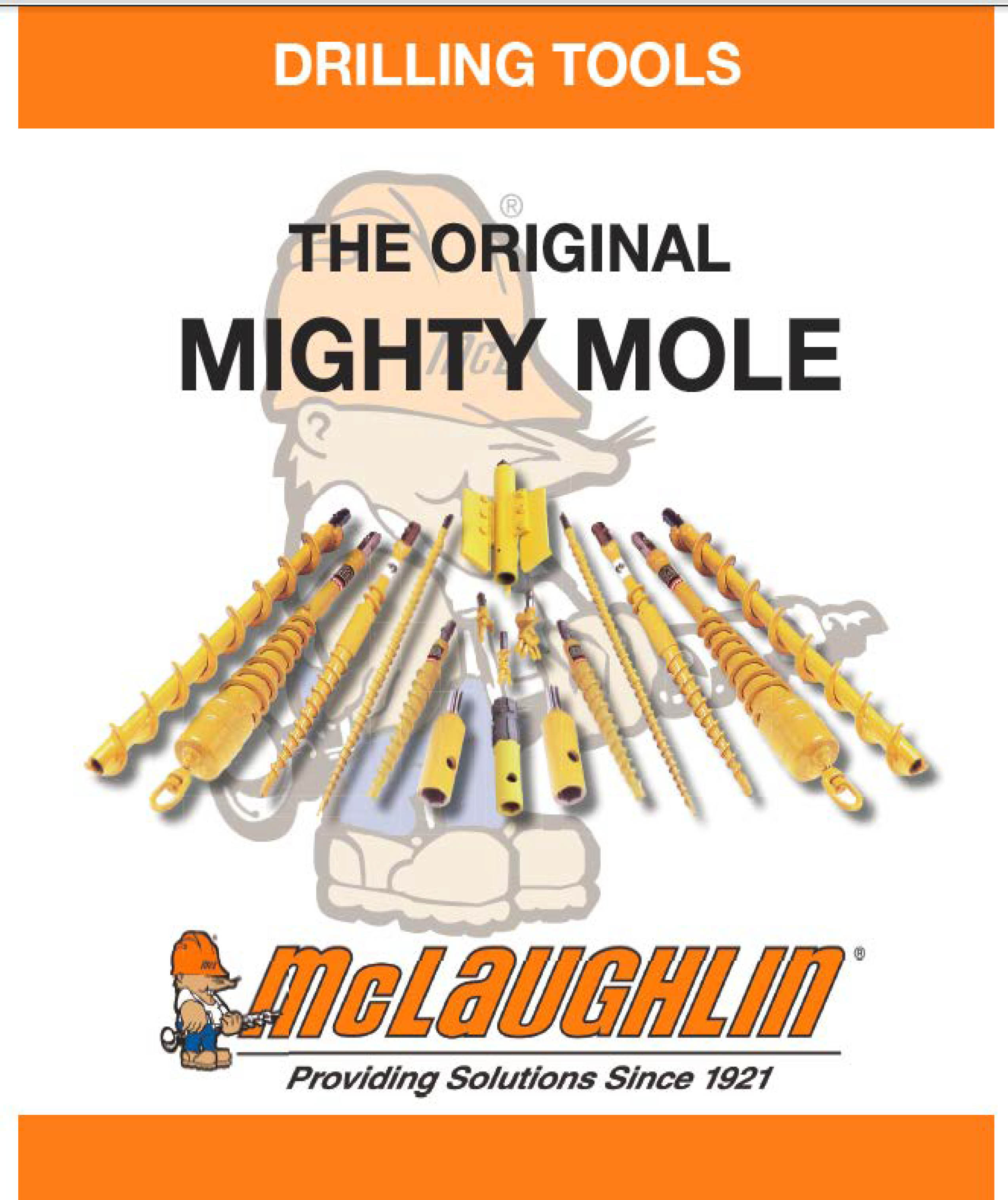 Mighty Mole Drilling Tool catalog